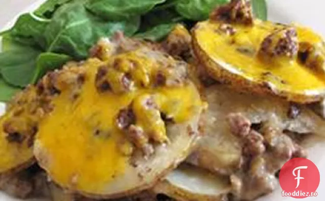 Caserola De Cartofi Hamburger