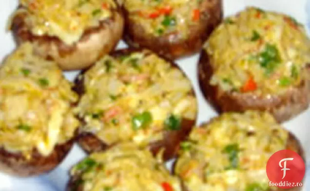 Ciuperci Umplute Cu Crab