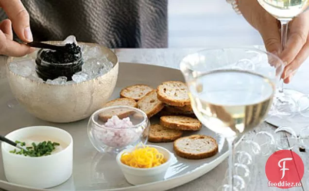 Degustare De Caviar Din California