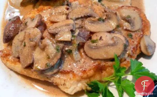 Cremă De Pui Marsala