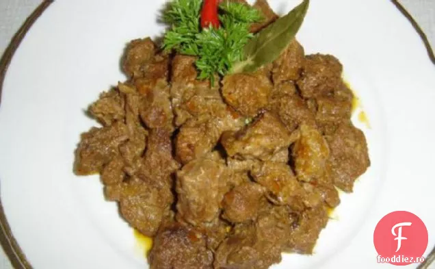 Carne De Vită Indoneziană Rendang (Rendang Sapi)