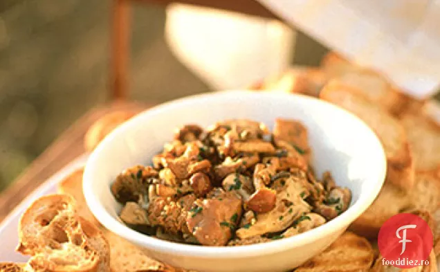 Ciuperci Sălbatice Crostini