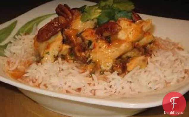 Piept de pui sotat cu miere de trifoi și Chili