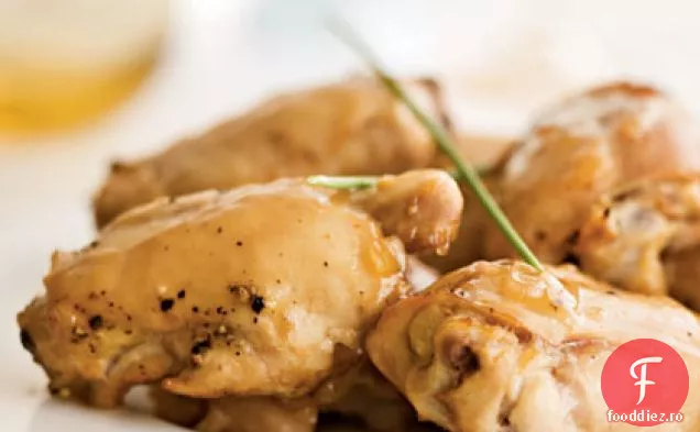 Coapse De Pui Prăjite Cu Miere-Rodie