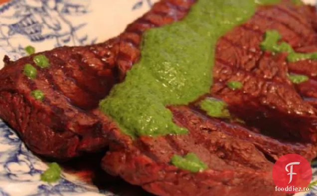 Carne De Vită Și Sos Chimichurri