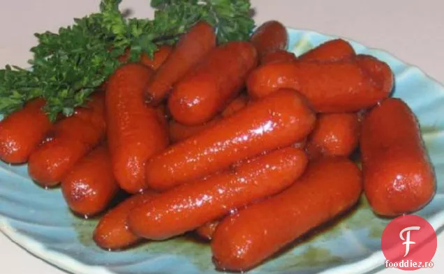 Morcovi Confiați Cu Sos De Melasă