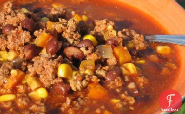 Salsa Carne De Vită Chili (Oală Crock)