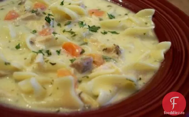 Supă Cremoasă De Curcan