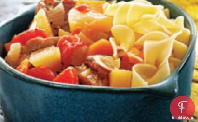 Tocană bogată de porc de toamnă cu bere