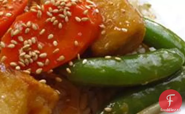 Tofu În Stil Portocaliu De Vită