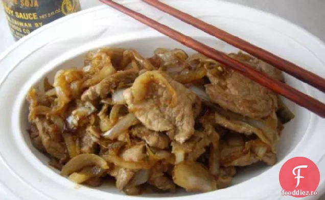 Carne De Porc Cu Ghimbir (Shogayaki)