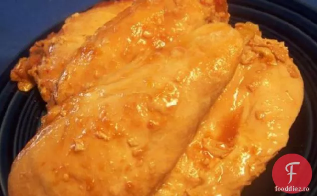 Pui La Grătar Est-Vest (Crock Pot)