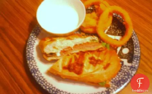 Friptură De Vită Panini Cu Hrean Mayo