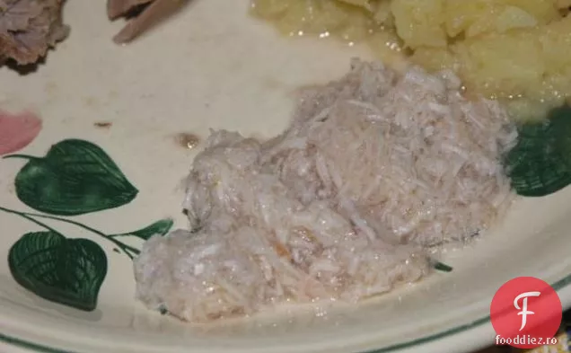 Kartoffelpuree Meerrettich (Piure De Cartofi Cu Hrean Cre