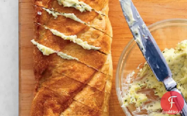 Pâine Cu Arpagic De Hrean