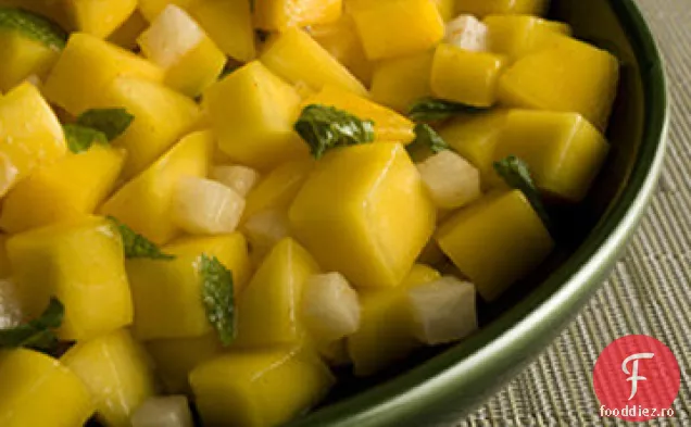 Rețetă marinată de salată de Mango și Jicama