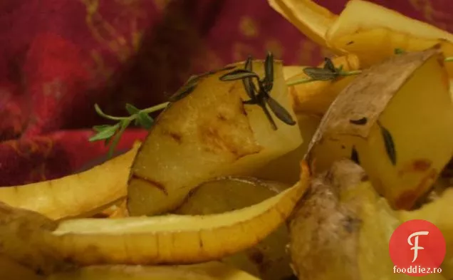 Păstârnac Și Gratin De Ceapă Caramelizată