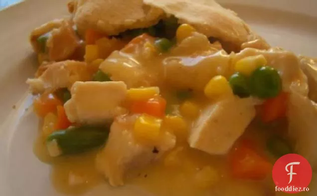 Cea Mai Ușoară Plăcintă Cu Oală De Pui