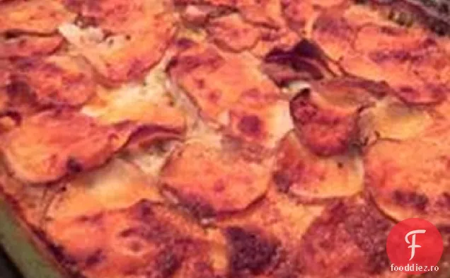 Gratin de cartofi și Jalapeno