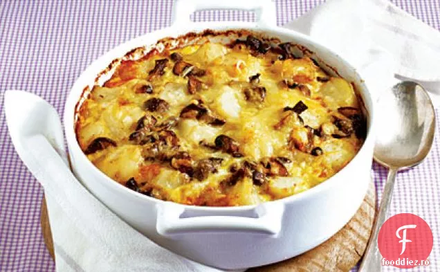 Gratin De Cartofi-Ciuperci