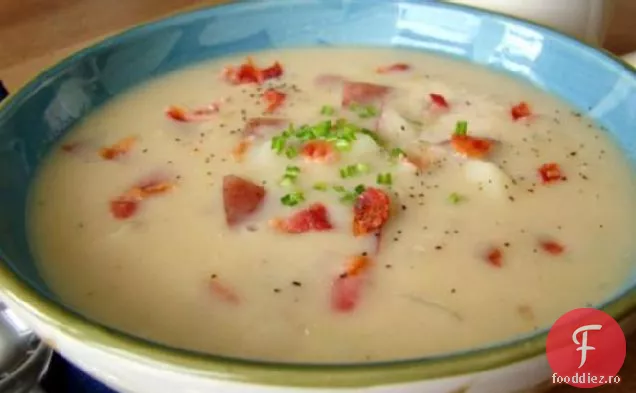 Bacon și Chowder de cartofi