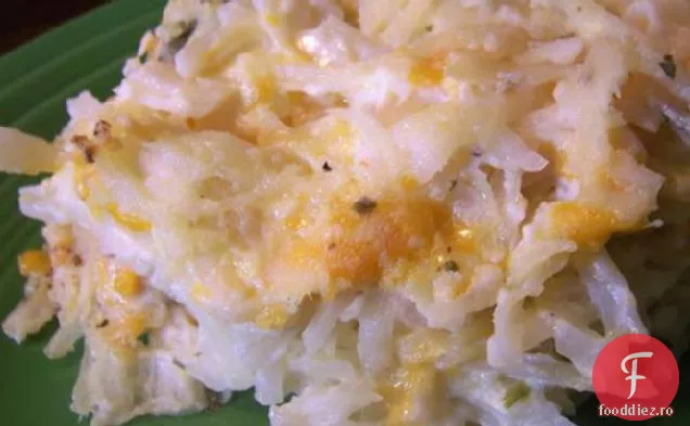 Caserola Cremoasă De Cartofi Cu Un Bol