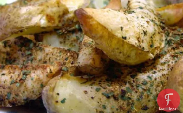 Bastoane De Tater Prăjite La Cuptor