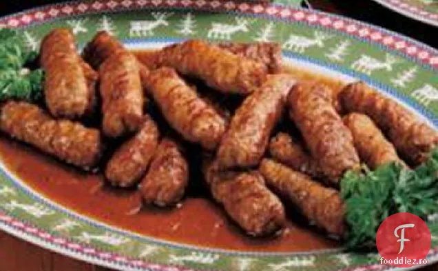 Cârnați Glazurați Cu Arțar