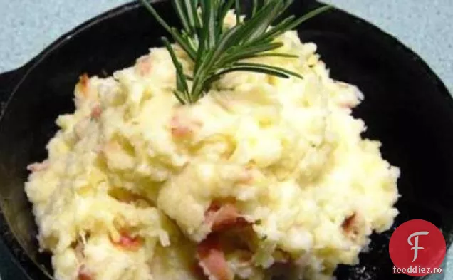 Piure de cartofi cu Prosciutto și parmezan