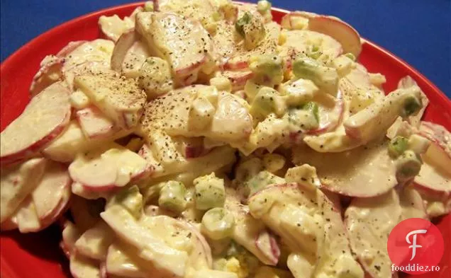 Salată De Ridiche Și Scallion