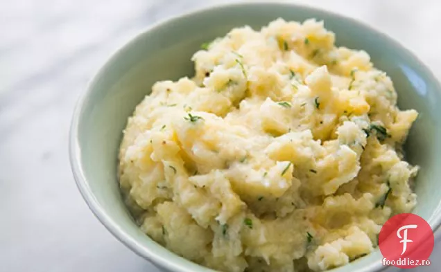 Piure de Rutabaga cu smântână și mărar