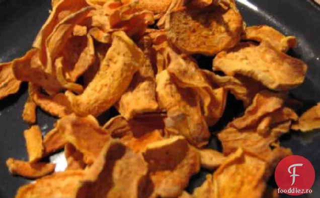 Chipsuri De Cartofi Dulci La Cuptor