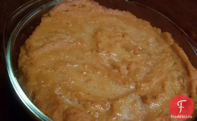 Supă Prăjită De Cartofi Dulci Și Usturoi
