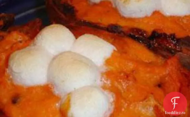 Cartofi dulci de două ori coapte-pe partea ușoară!