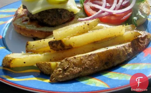 Carne de porc aburită cu pudră picantă de orez și cartofi dulci