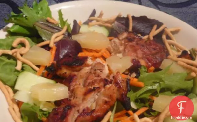 Salată Fierbinte De Pui Teriyaki