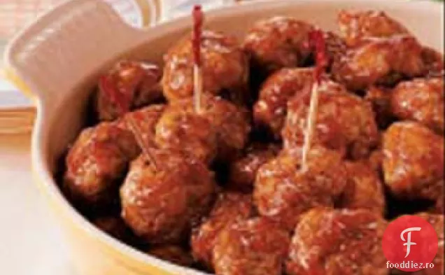 Chiftele de cârnați dulci și picante