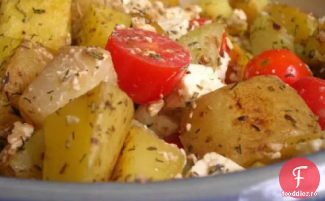 Salată Mediteraneană De Cartofi Prăjiți