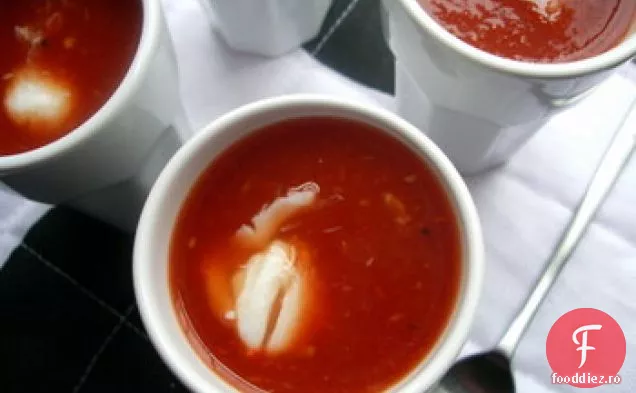 Supă Bloody Mary Cu Crab