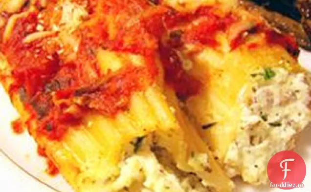 Trei Manicotti Cu Brânză
