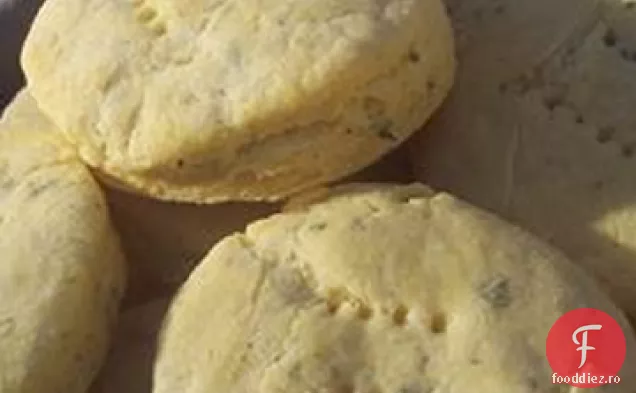 Biscuiți Din Făină De Porumb Salvie