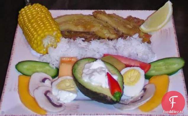 Curry Cu Banane. (Vegetarian.)