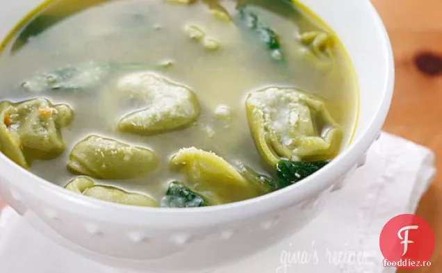 Spanac Tortellini En Brodo
