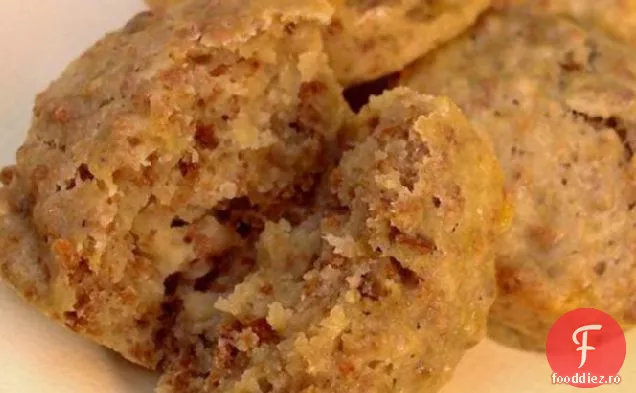 Muffins Crunch de banane (cu nuci de struguri)