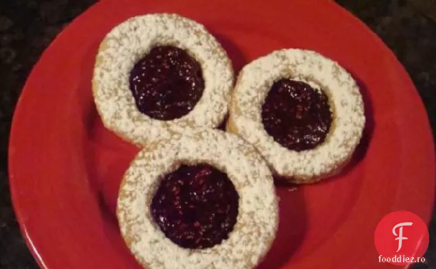 Zmeură Linzer Cookie-Uri