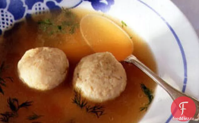 Supa matzo Ball a mătușii Gillie