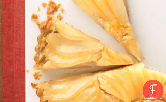 Tarta cu cremă de pere și migdale a lui John