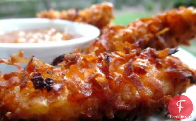 Pui Cu Crustă De Nucă De Cocos Cayenne