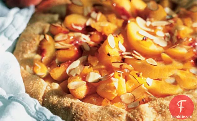 Tarta Cu Piersici-Migdale