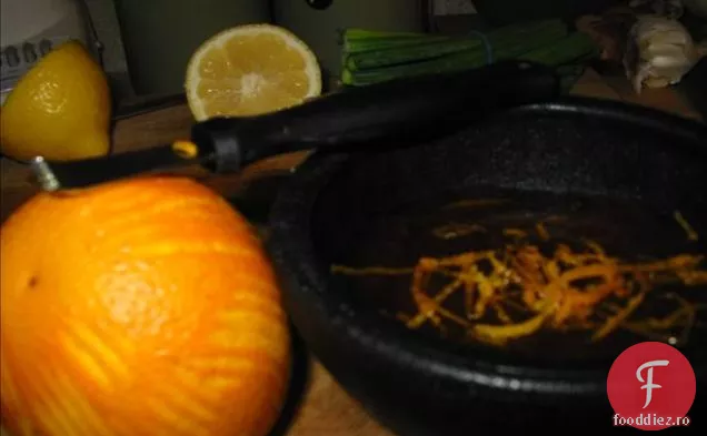 Bruschetta de caise și pui